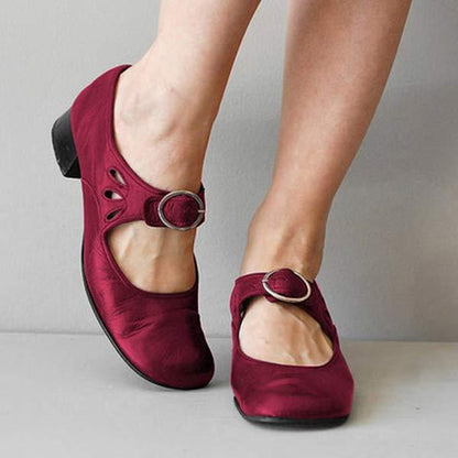 Zephyra Orthopedische Vintage Schoenen Met Band
