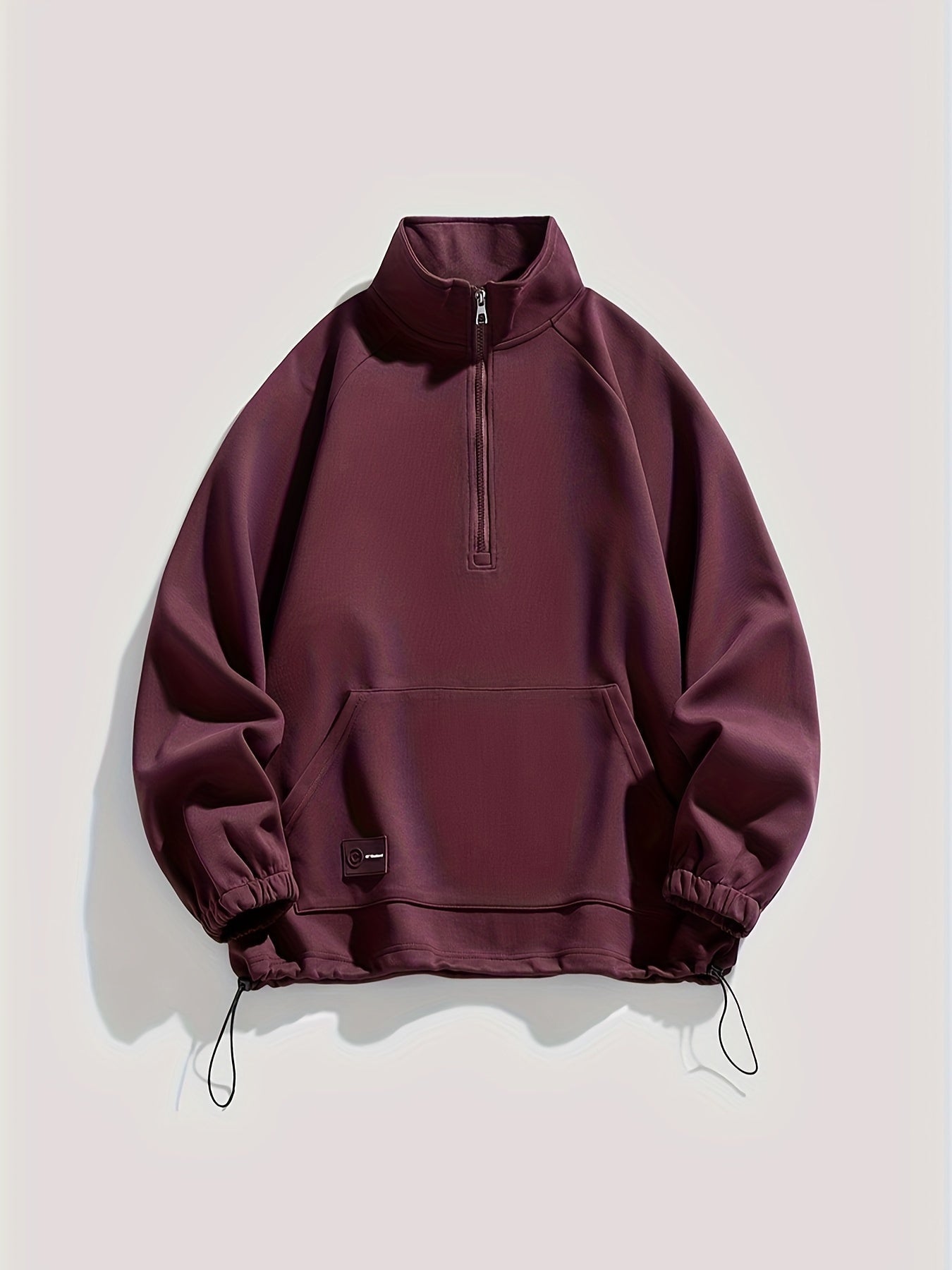 Casual trui van katoenmix met ritssluiting voor heren | Ideaal voor de herfst/winter