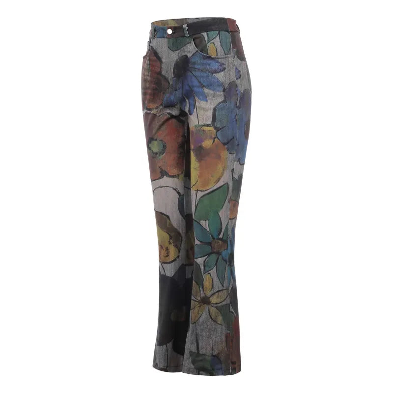 4-knoops uitlopende broek voor dames | Perfect voor alle seizoenen