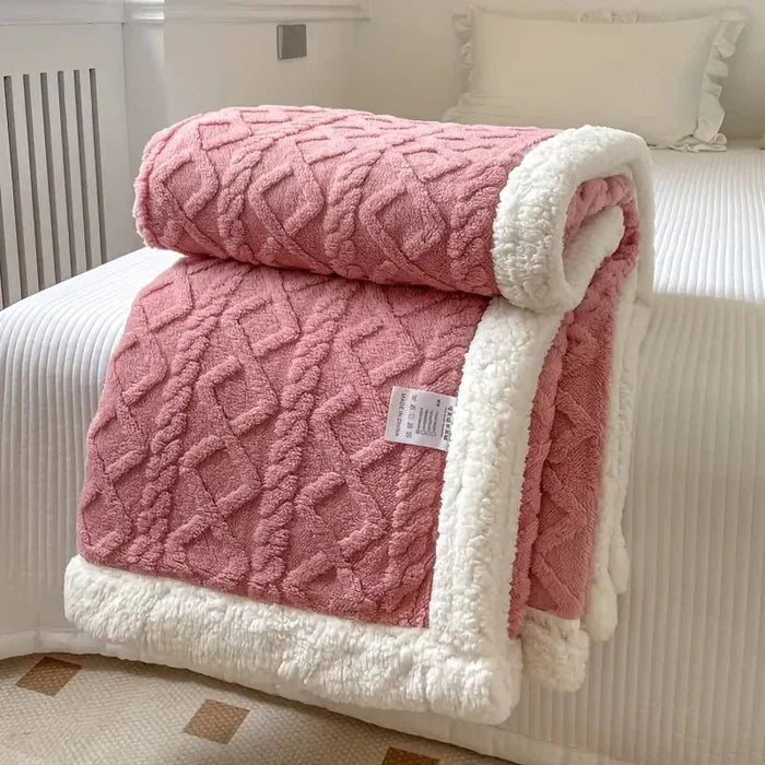 Warme comfortabele deken