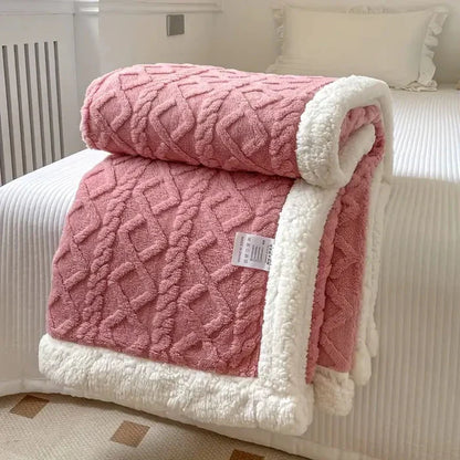 Warme comfortabele deken