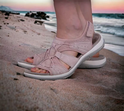 Zachte Cloud sandalen blauw voor zomercomfort