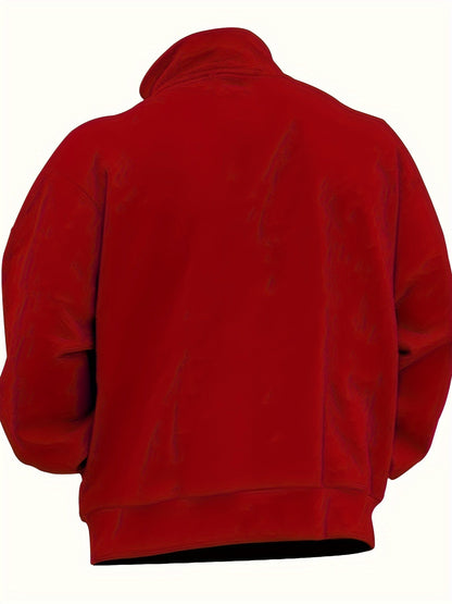 Luca | Heren Trui met Casual Half-Zip - Comfortabele Sweater voor Elke Gelegenheid