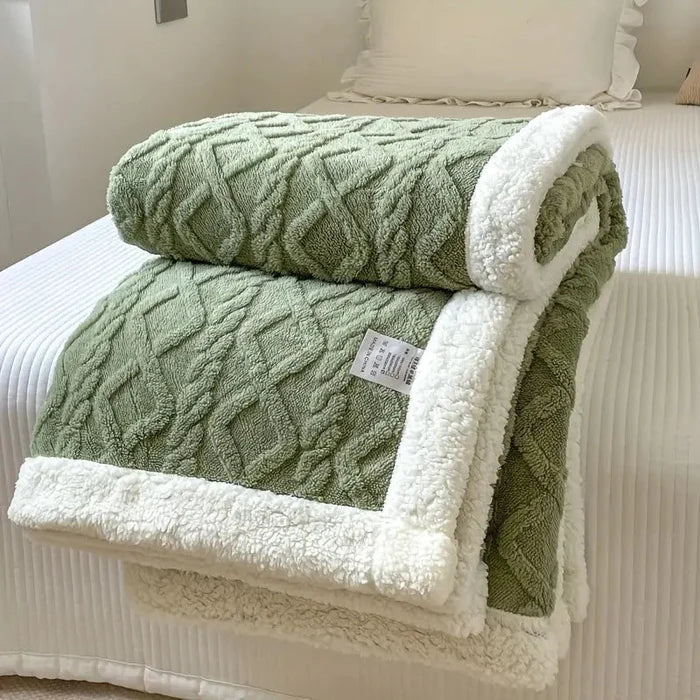 Warme comfortabele deken