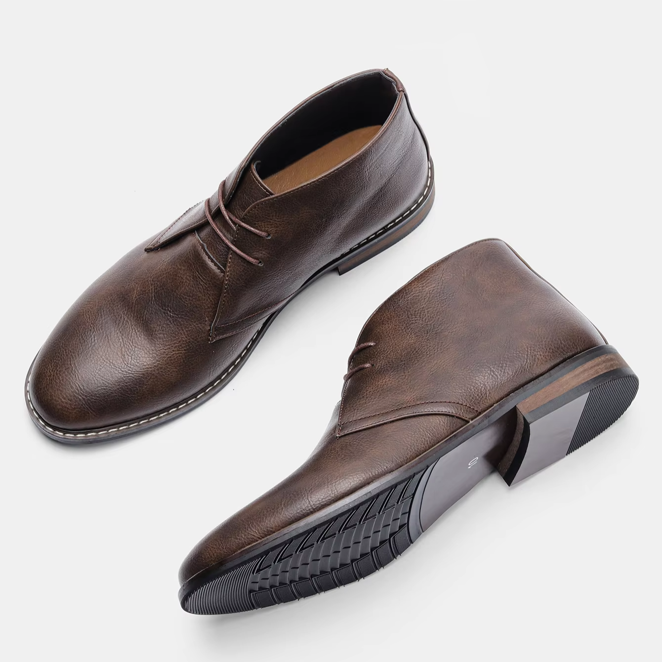 Nette schoenen Enkellaarsjes met robuuste zool voor heren | Perfect om elke dag te dragen