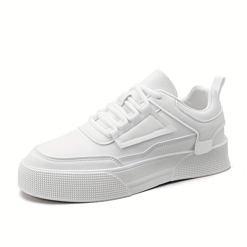 Comfortabele, witte veterschoenen voor heren | Perfect voor alle seizoenen