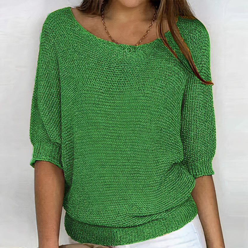 Zomertrui Alma in frisse kleuren voor een stijlvolle look