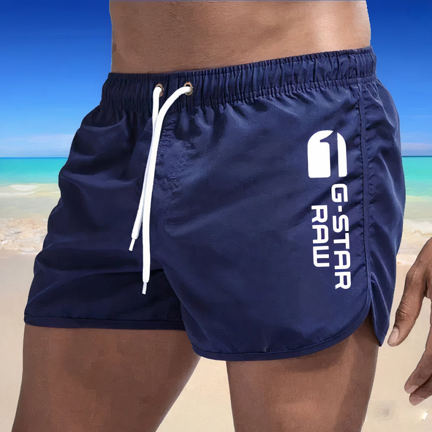 Sneldrogende heren zwembroek voor een actieve zomer