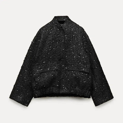 Elegante gebreide blazer met zakken voor vrouwen | Perfect voor alle seizoenen