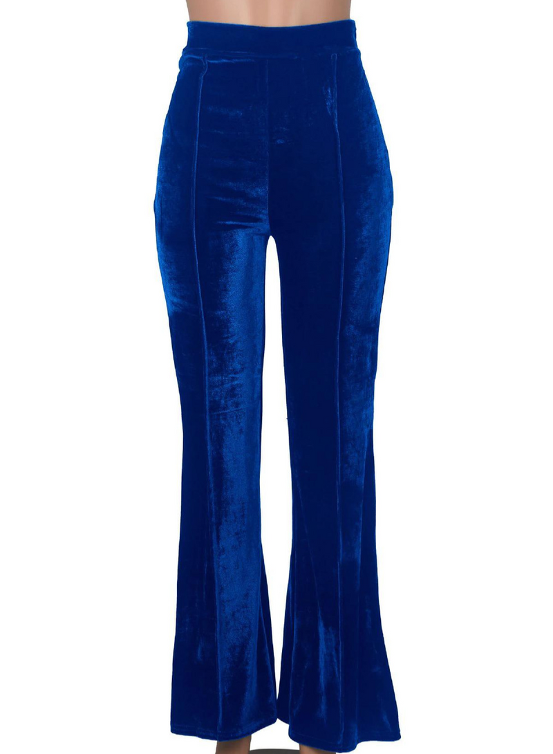 Stijlvolle fluwelen broek met juwelen voor dames | ideaal voor alle seizoenen