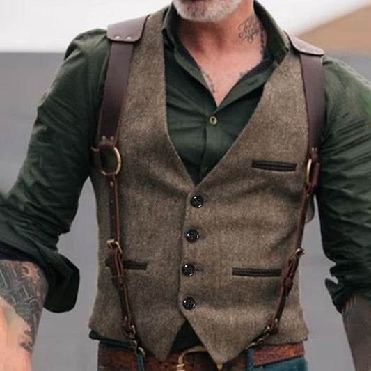 Lichtgewicht casual vest voor heren