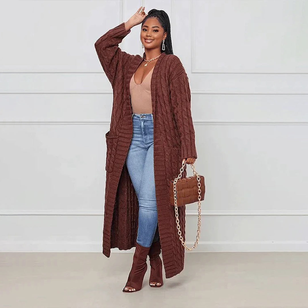Primrose - Lang Vest met Tijdloze Klassieke Stijl voor de Winter