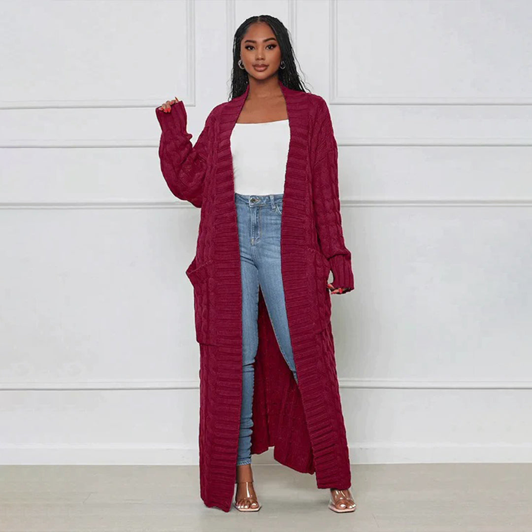 Primrose - Lang Vest met Tijdloze Klassieke Stijl voor de Winter