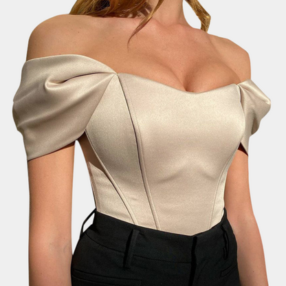 Zaria - Off-Shoulder Top - Elegant & Modern