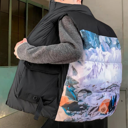 Stijlvolle Herenweste - Perfect voor Warmte en Comfort op Koude Winterdagen