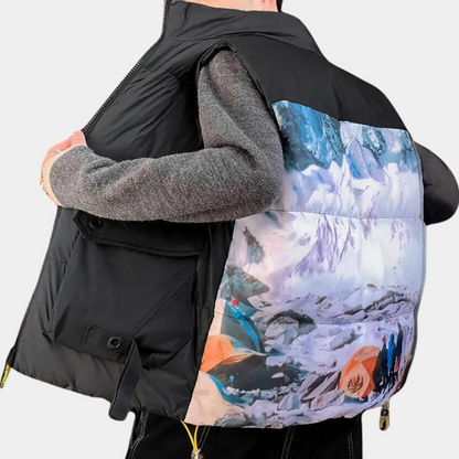 Stijlvolle Herenweste - Perfect voor Warmte en Comfort op Koude Winterdagen