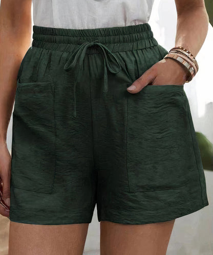 Zomershort met hoge taille voor dames elegant design