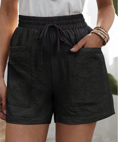 Zomershort met hoge taille voor dames elegant design