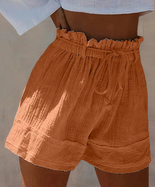 Zomershort met hoge taille voor dames elegant design