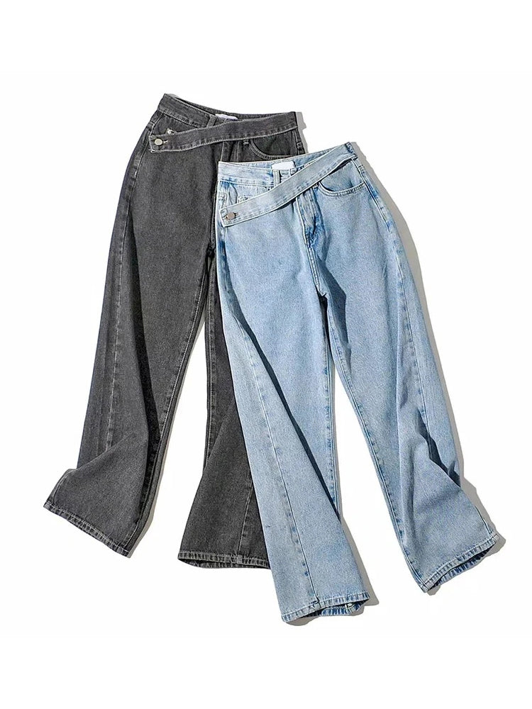 Elegante casual jeans met hoge taille voor dames | Ideaal voor alle seizoenen