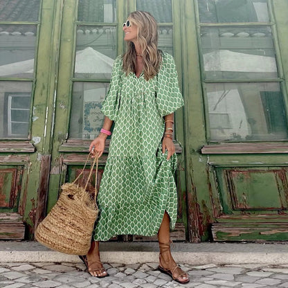 Zijden jurk Laviana elegant en veelzijdig