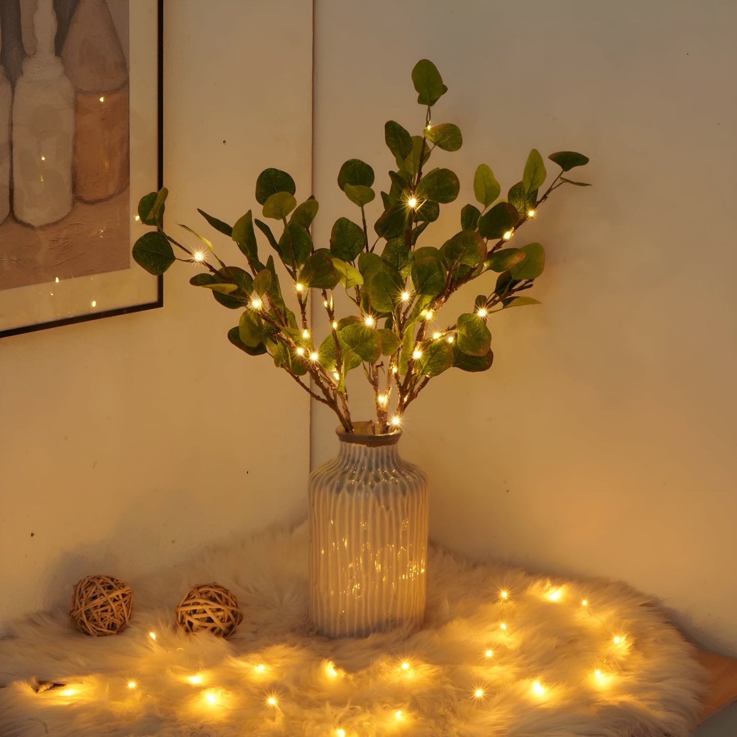 EverLeaf LED Decorative Branch Lamp - Elegant natuurlijk ontwerp voor decoratie van huis en kantoor