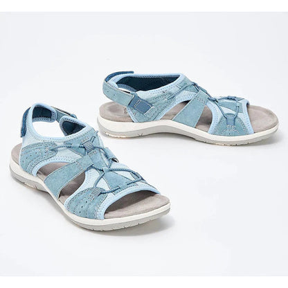 Zachte Cloud sandalen blauw voor zomercomfort