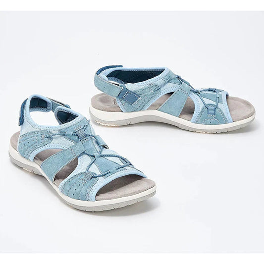 Zachte Cloud sandalen blauw voor zomercomfort