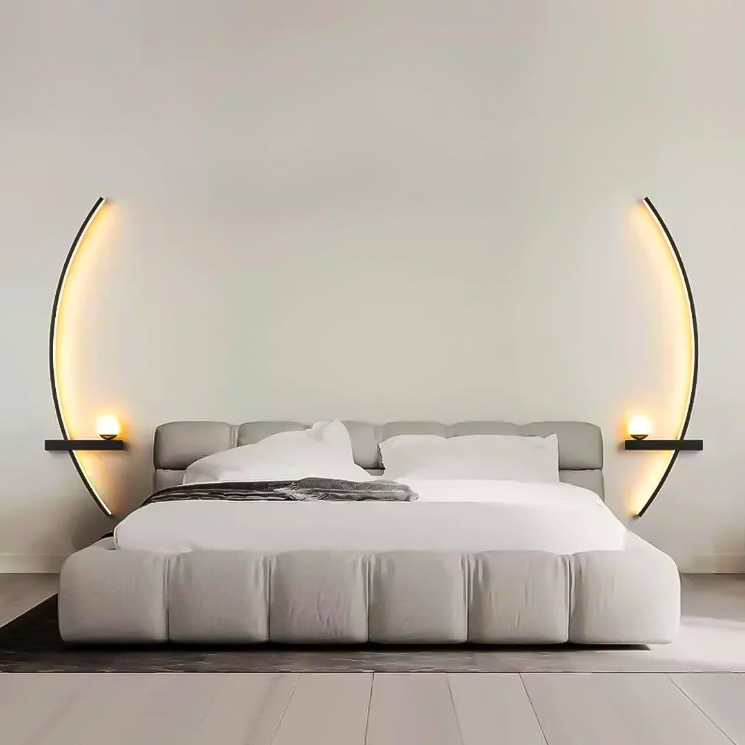 Half Moon Wandlamp – Eigentijdse LED-verlichting voor moderne interieurs