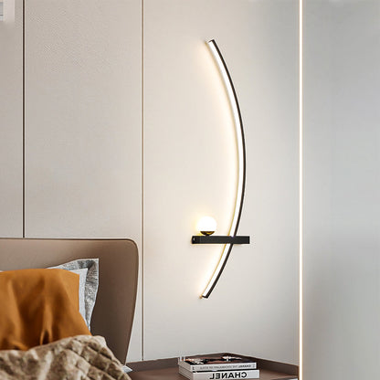 Half Moon Wandlamp – Eigentijdse LED-verlichting voor moderne interieurs