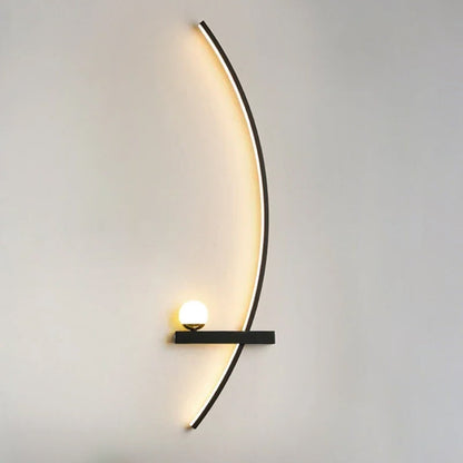 Half Moon Wandlamp – Eigentijdse LED-verlichting voor moderne interieurs