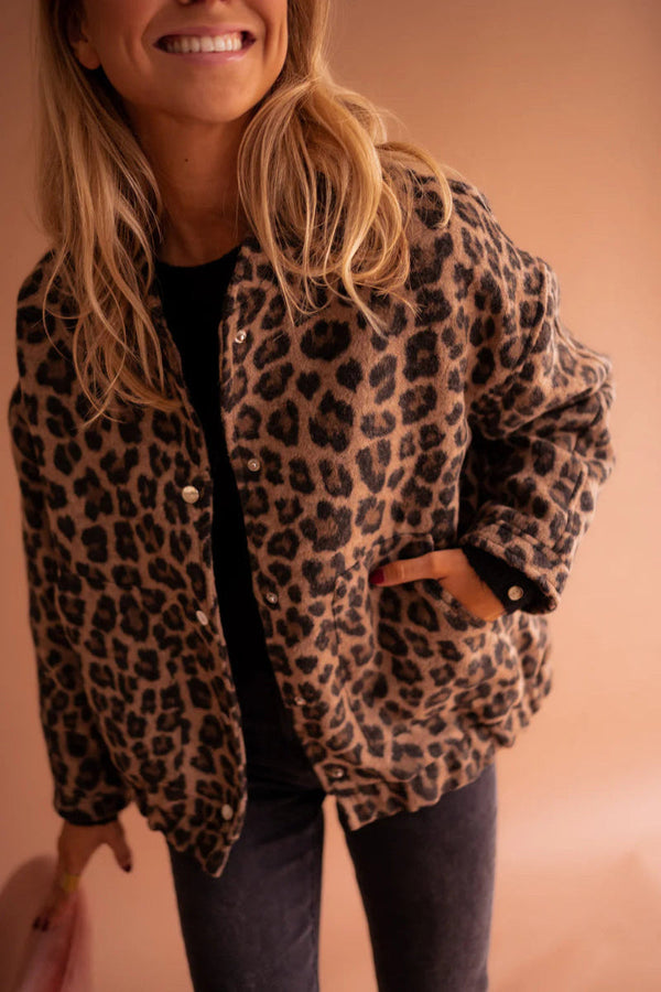 Leopard Bomberjack Stijlvolle Dierenprint