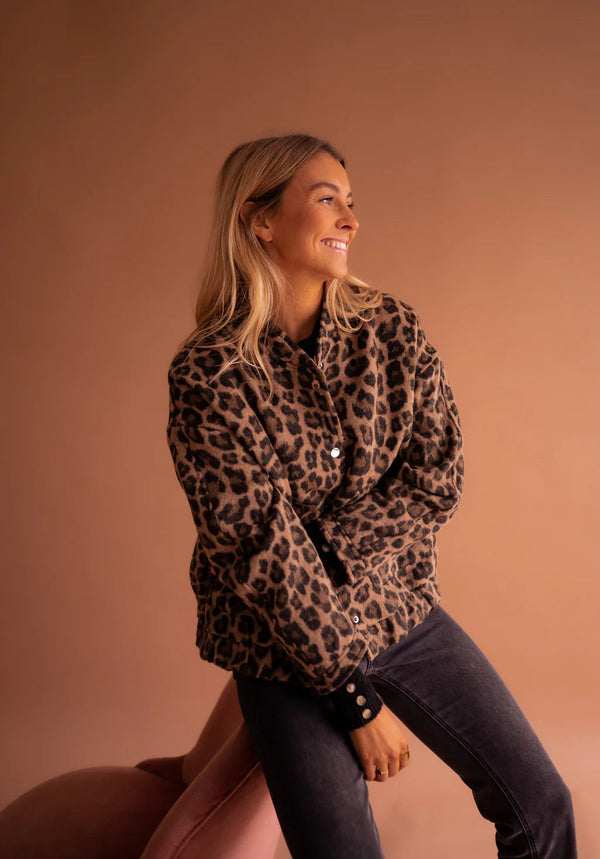 Leopard Bomberjack Stijlvolle Dierenprint