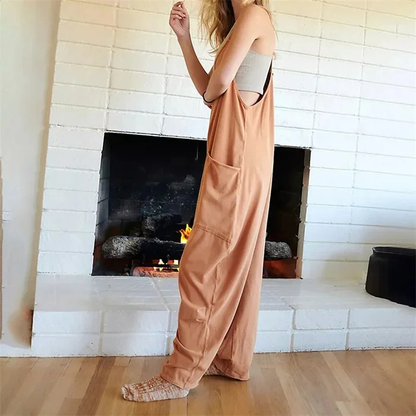 Zaraia | Relaxte Baggy Jumpsuit voor Vrouwen