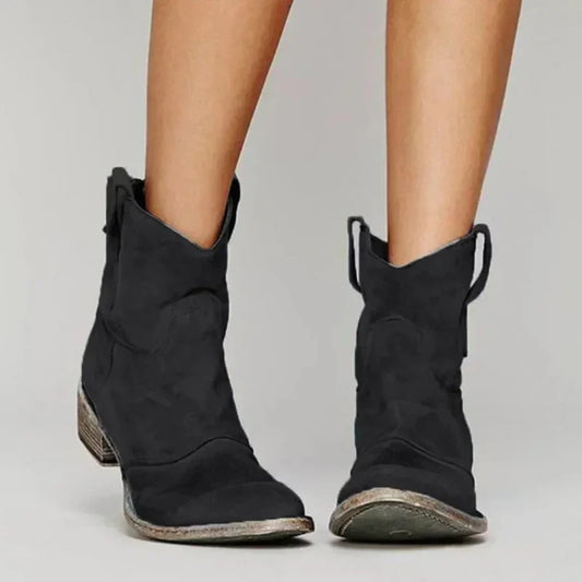 Trendy Leren Cowboylaarzen voor Dames – Stoer & Stijlvol