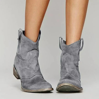 Trendy Leren Cowboylaarzen voor Dames – Stoer & Stijlvol
