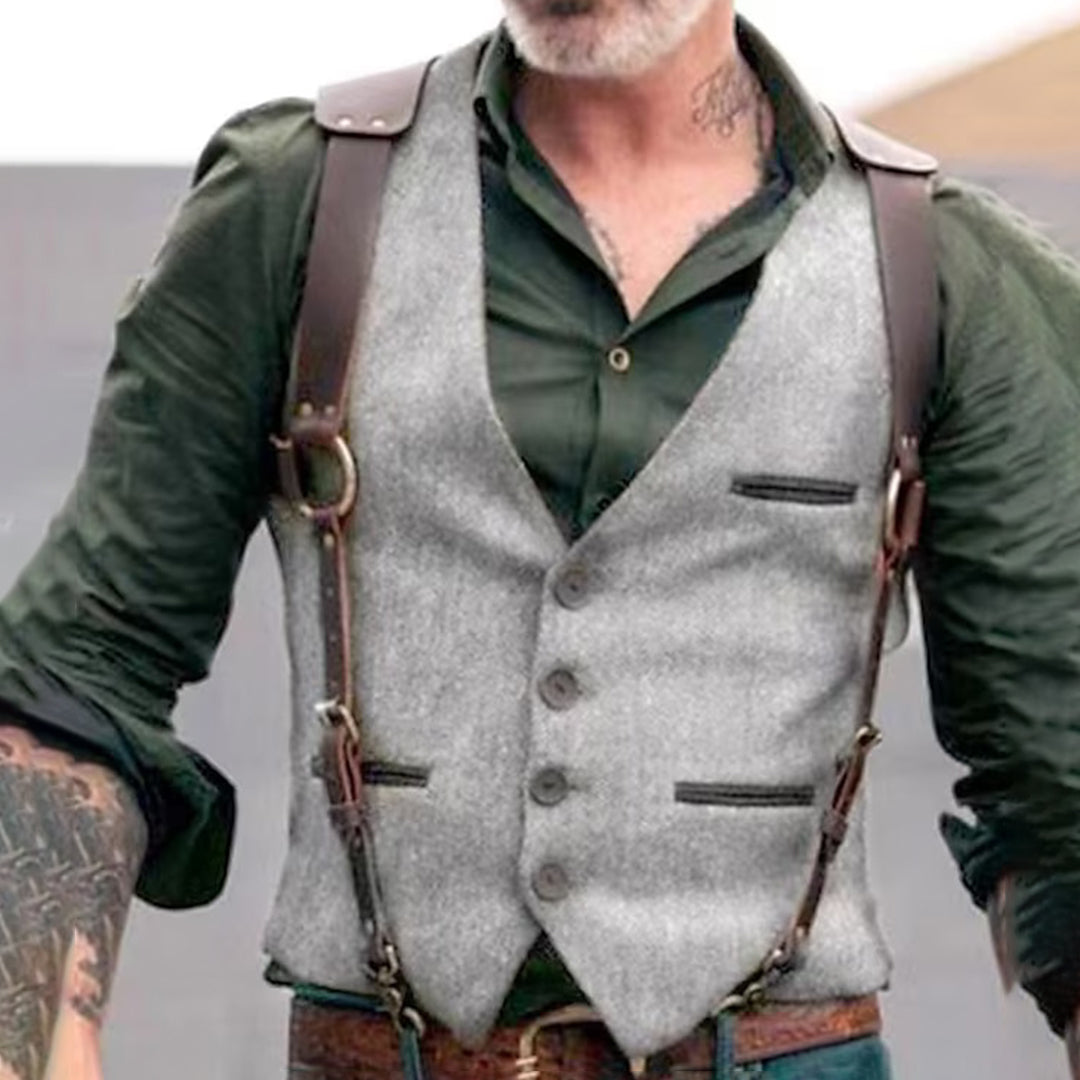 Lichtgewicht casual vest voor heren