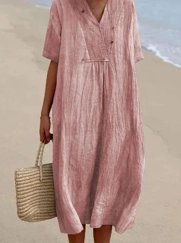 Liora – Luchtige Zomerjurk in Boho Stijl