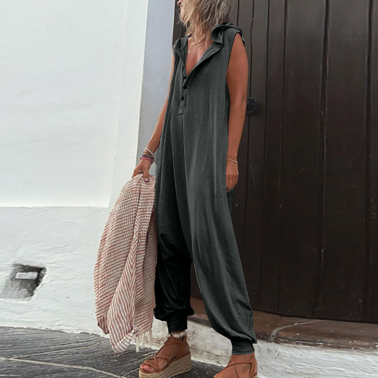 Comfortabele zomeroverall voor dames zomers en stijlvol