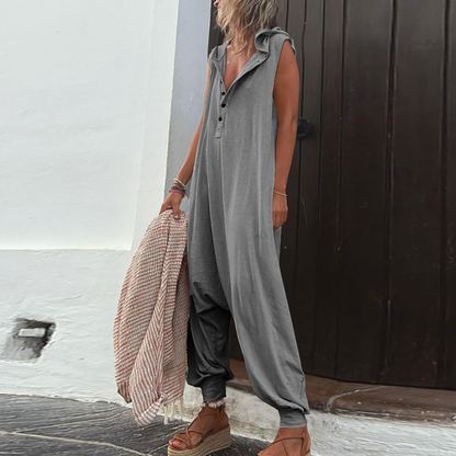 Comfortabele zomeroverall voor dames zomers en stijlvol