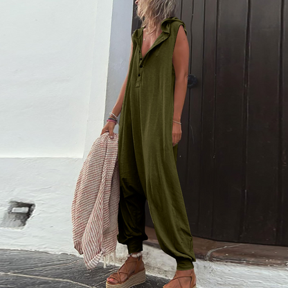 Comfortabele zomeroverall voor dames zomers en stijlvol