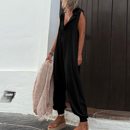 Comfortabele zomeroverall voor dames zomers en stijlvol