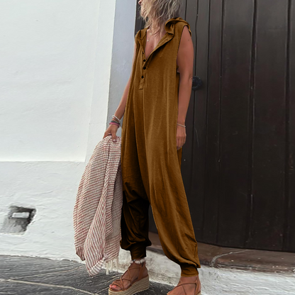 Comfortabele zomeroverall voor dames zomers en stijlvol