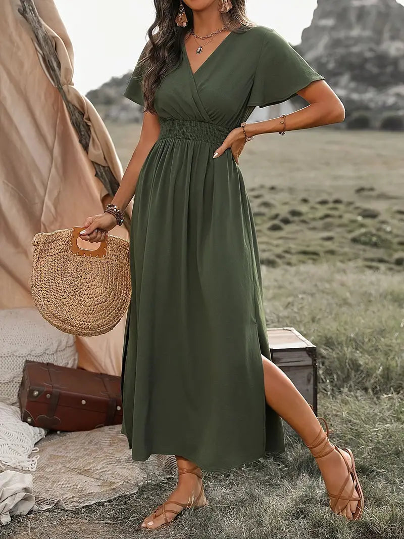 Verena - Elegante & comfortabele maxi-jurk voor dames