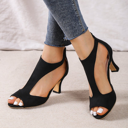 Sandalen met orthopedische hakken voor dames