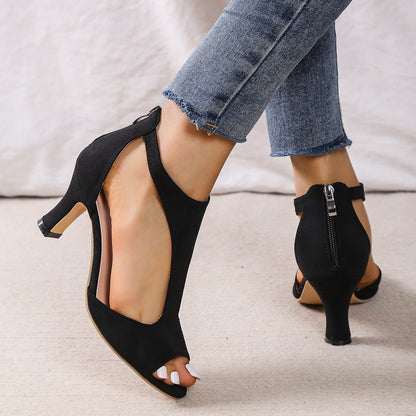 Sandalen met orthopedische hakken voor dames