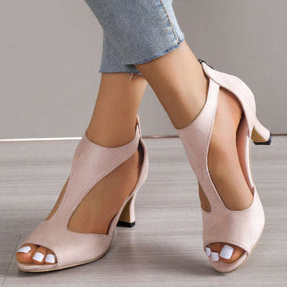 Sandalen met orthopedische hakken voor dames
