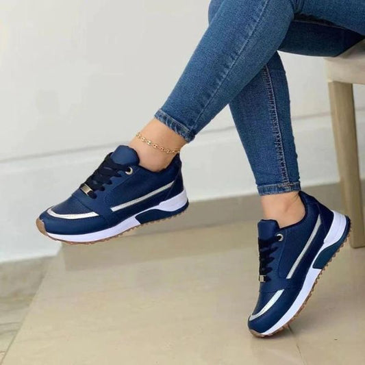 Zenstep marineblauwe dames sportschoen comfortabel elegant