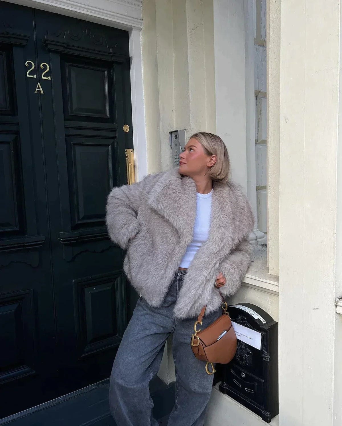 Hope - Chiqie Faux Fur Coat - Voor Vrouwen | Modern Look