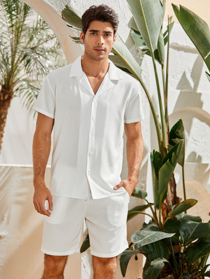 Zomerkledingset voor heren casual en veelzijdig